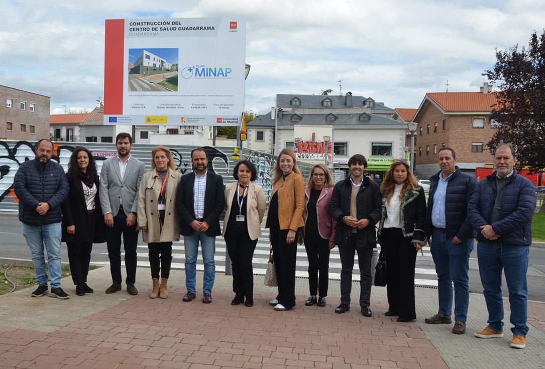 Inicio de las obras del Centrode  Salud de Guadarrama