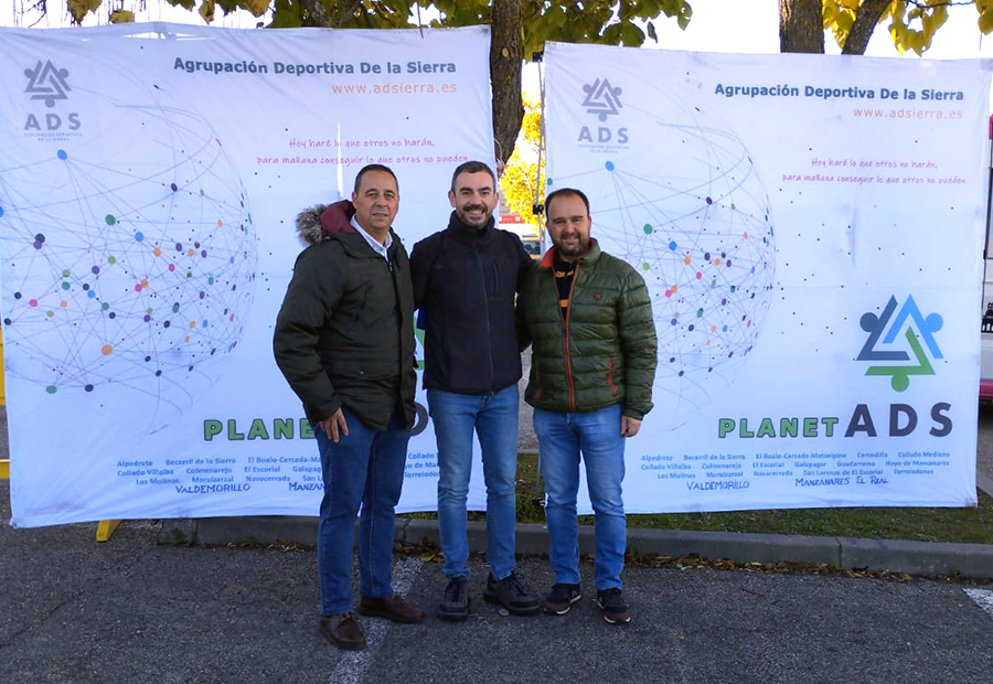 Mayores de Gudarrama en el evento Ganas de Caminar