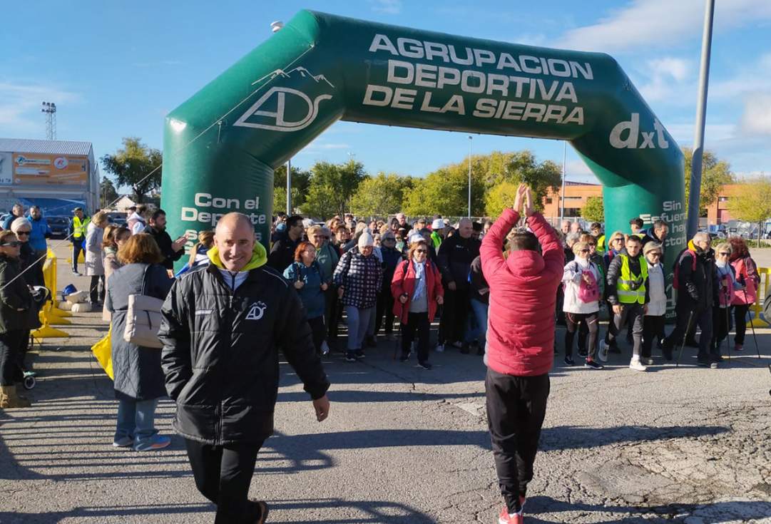 Mayores de Gudarrama en el evento Ganas de Caminar