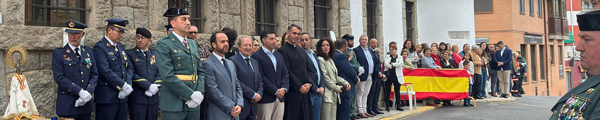 La Guardia Civil de Guadarrama celebró el día de su patrona con un acto oficial abierto a la población