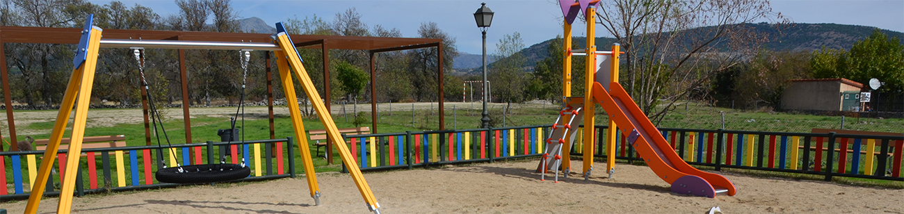 Finaliza la primera inversi&oacute;n en la renovaci&oacute;n de juegos y elementos de los parques y zonas verdes de Guadarrama