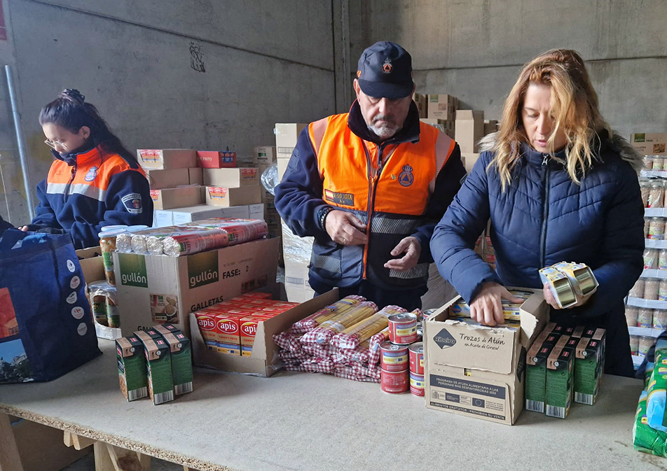 Entrega alimentos Guadarrama