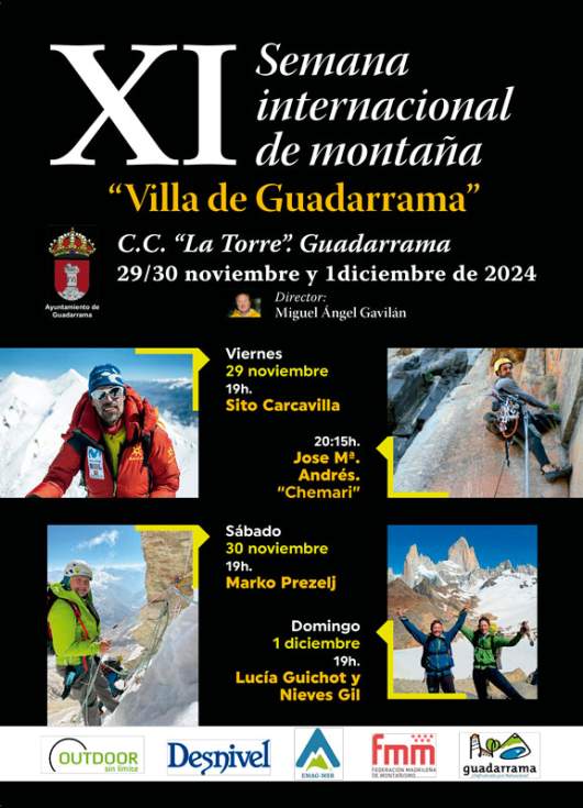 Cartel de la Semana Internacional de Montaña de Guadarrama