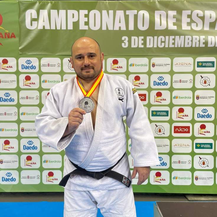 Rubén González subcampeón en el campeonato de España de Veteranos